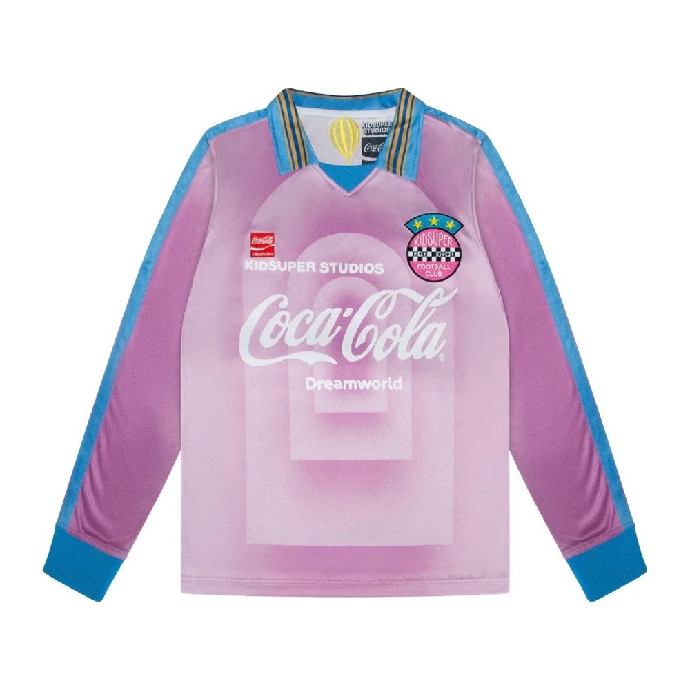 NWT KidSuper X Coca-Cola Soccer Jersey XXL